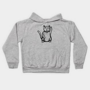 Maneki Neko Kids Hoodie